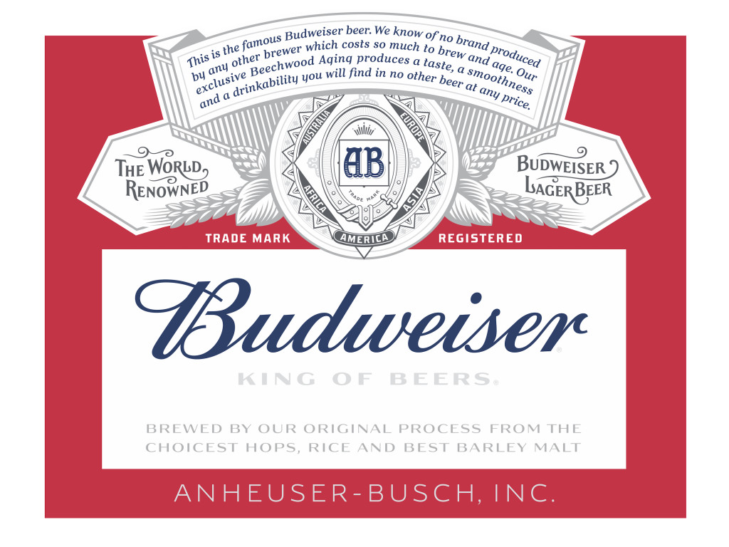 Budweiser by Ian Brignell (2015)